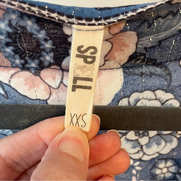 Spell & The Gypsy Zahara Gown in Navy oversized fit - Picture 9 of 9